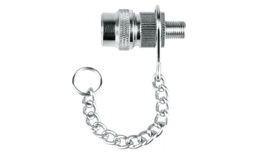 Ventilio adapteris SKS Push-on SV/FV to AV for classic thumb lock with chain 