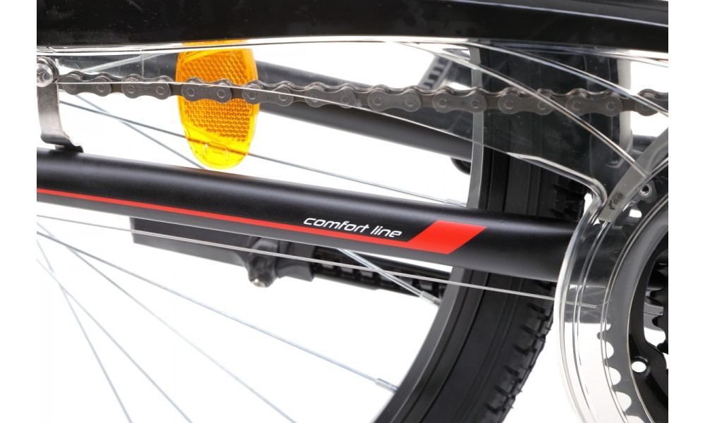 Dviratis Romet Wagant 2 28" 2022 black-red - 4