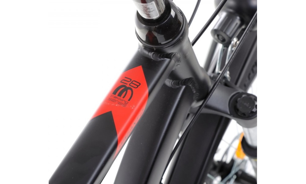Dviratis Romet Wagant 2 28" 2022 black-red - 15