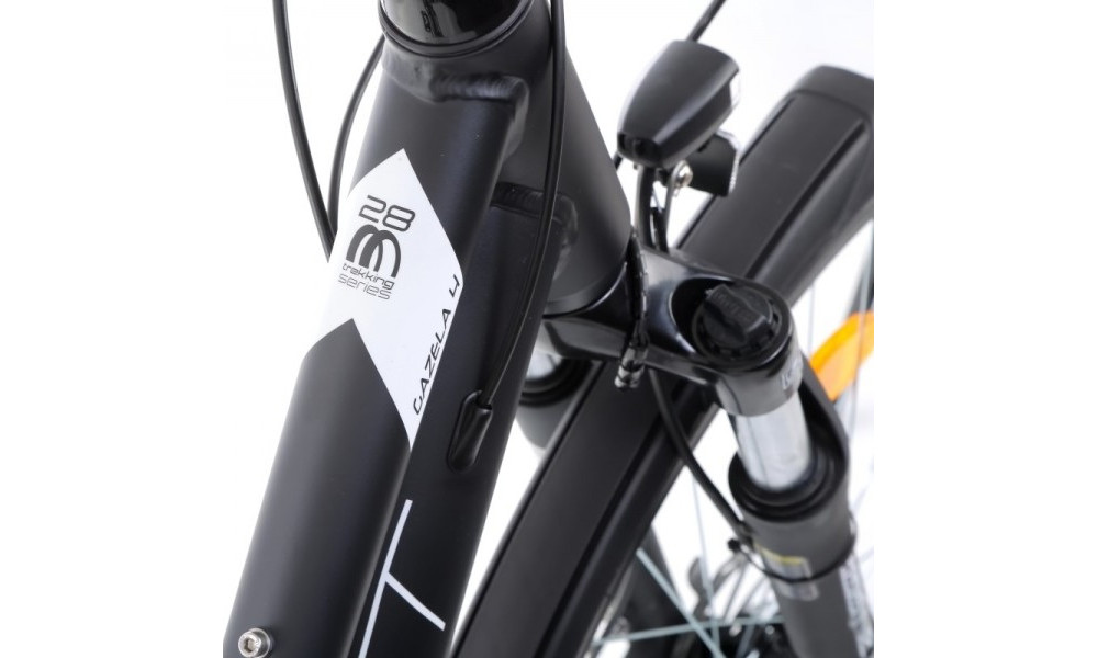 Dviratis Romet Gazela 4 28" 2022 black-white - 12