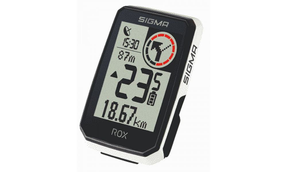 Dviračio kompiuteris SIGMA ROX 2.0 Endurance GPS black - 1