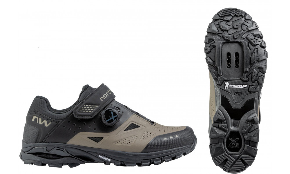 Dviratininko batai Northwave Spider Plus 3 MTB AM sand-black - 1