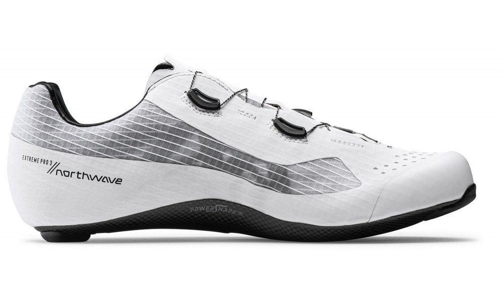 Dviratininko batai Northwave Extreme Pro 3 Road white-black - 8