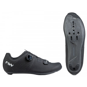 Dviratininko batai Northwave Storm Carbon Road black-white