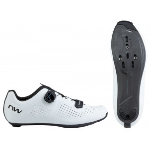 Dviratininko batai Northwave Storm Carbon Road white-black