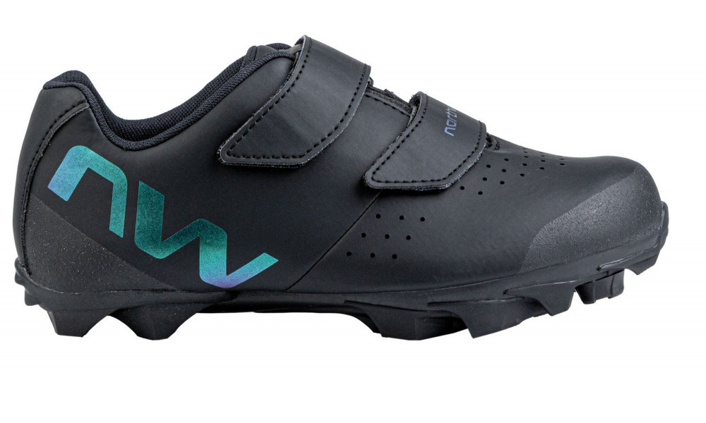 Dviratininko batai Northwave Hammer Junior MTB XC black-iridescent - 1