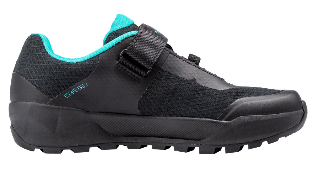 Dviratininko batai Northwave Escape Evo 2 WMN MTB AM black-turquoise - 3