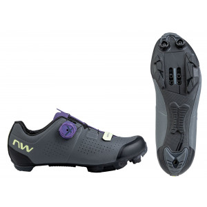 Dviratininko batai Northwave Razer WMN MTB XC dark grey-dark purple