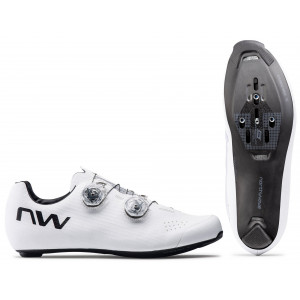 Dviratininko batai Northwave Extreme Pro 3 Road white-black