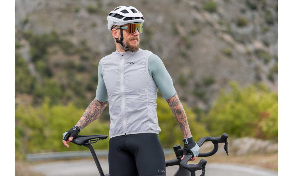 Dviratininko liemenė Northwave Extreme Light light grey - 6