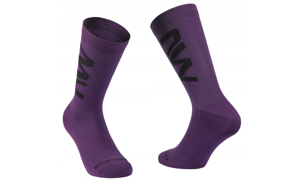 Kojinės Northwave Extreme Air dark purple - 1