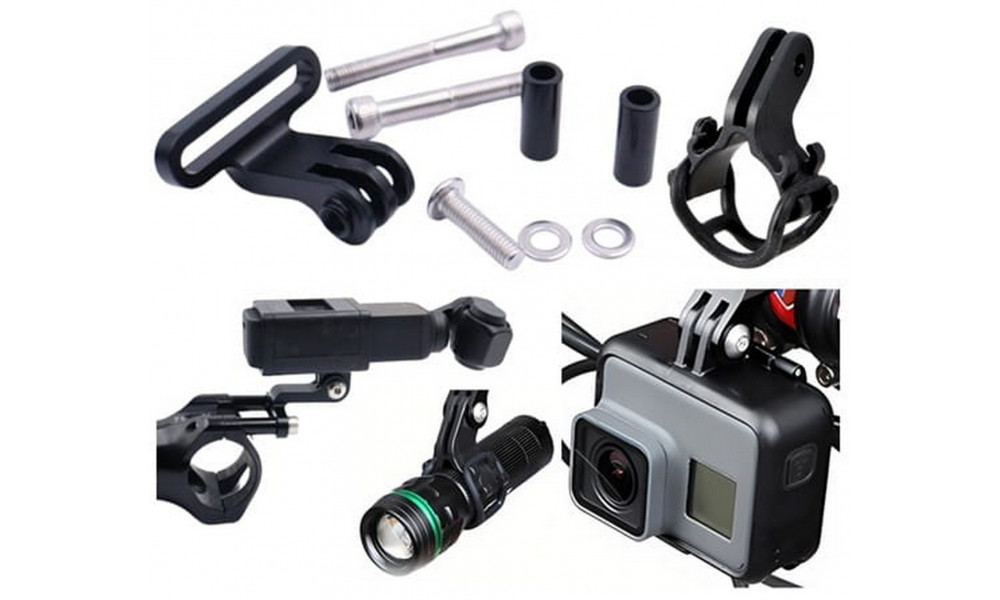 LaikiklisProx Eagle E6 GoPro Alu for stem black - 3