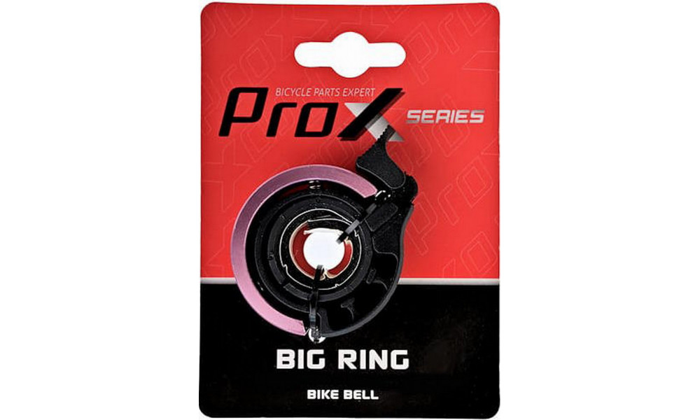 Skambutis ProX Big Ring L02 Alu magenta 