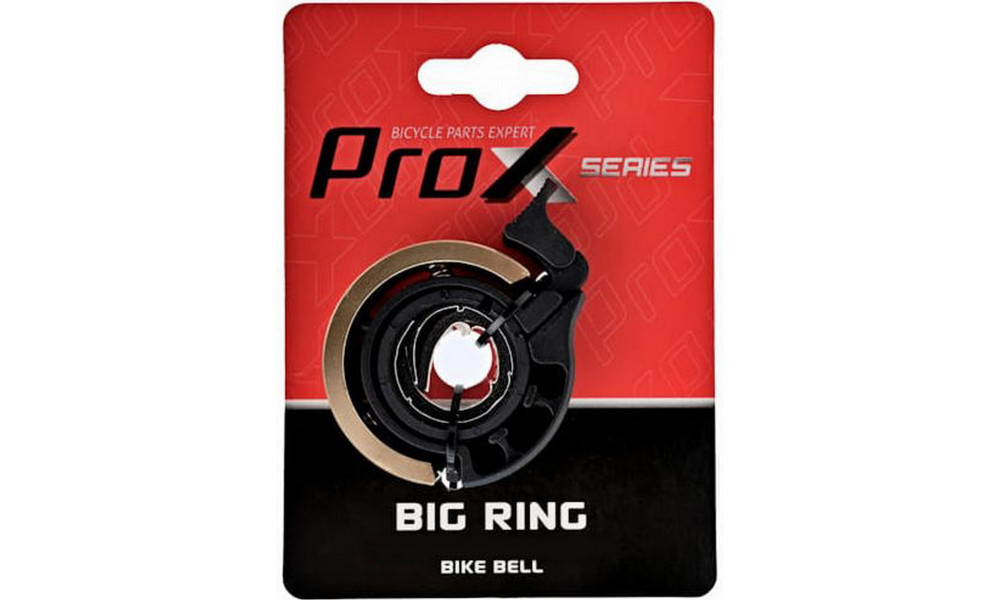 Skambutis ProX Big Ring L02 Alu gold 