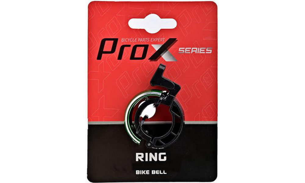 Skambutis ProX Ring S01 Alu lime 