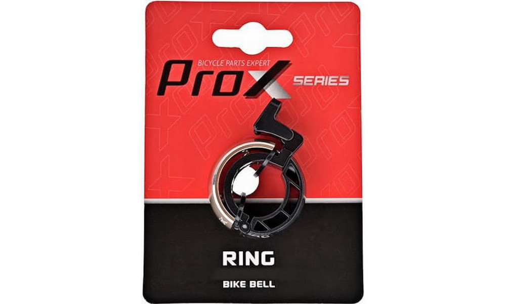 Skambutis ProX Ring S01 Alu gold 