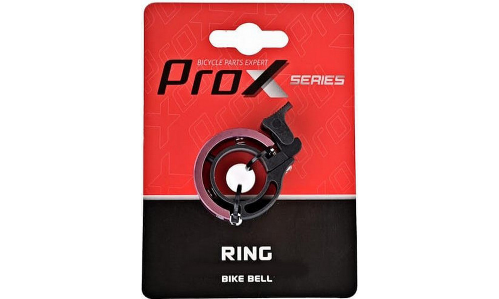 Skambutis ProX Ring S02 Alu magenta 