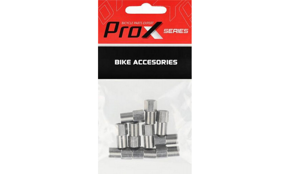 Diskinių stabdžių žarnelės tvirtinimo elementas ProX for Shimano hose screw M8 (10pcs.) - 2