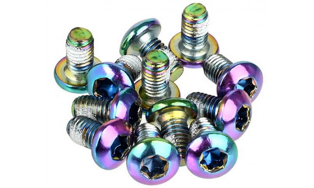 Varžtai stabdžių diskams tvirtinti Prox rainbow M5x10mm (12pcs.) - 1