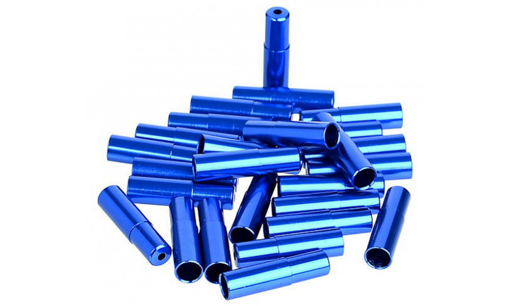 Pavarų šarvo antgaliukas ProX Alu blue (100pcs.) 