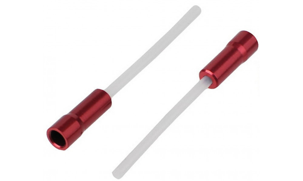 Pavarų šarvo antgaliukas ProX Alu with seal red (30pcs.) - 1