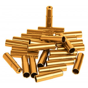 Pavarų šarvo antgaliukas ProX Alu gold (100pcs.)