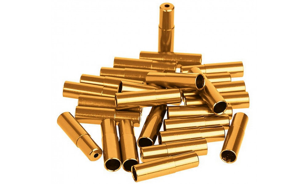 Pavarų šarvo antgaliukas ProX Alu gold (100pcs.) 