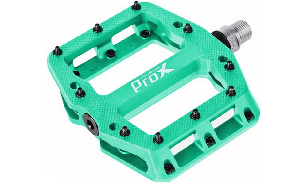 Pedalai ProX Base Pro 26 nylon Pins axle Cr-Mo cyan - 1