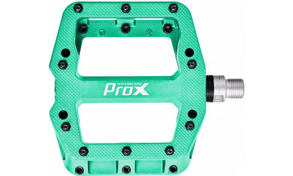 Pedalai ProX Base Pro 26 nylon Pins axle Cr-Mo cyan - 2