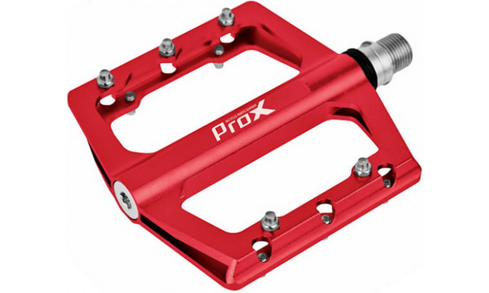 Pedalai ProX Stig 24 Alu Pins axle Cr-Mo red - 1