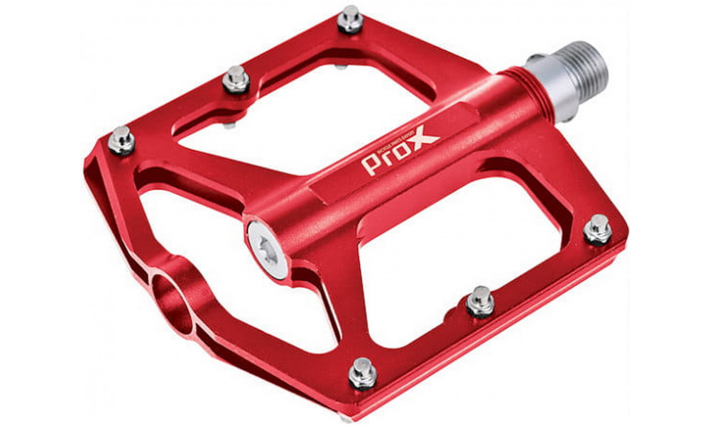 Pedalai ProX Stig 25 Alu Pins axle Cr-Mo red - 1