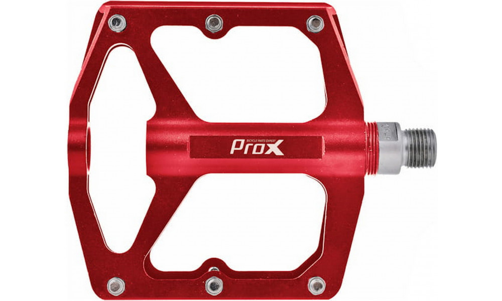 Pedalai ProX Stig 25 Alu Pins axle Cr-Mo red - 2