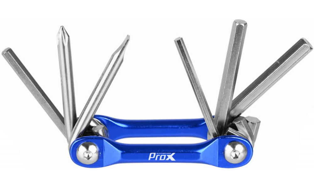 Raktų komplektas ProX TL-05 6in1 Multitool foldable - 2