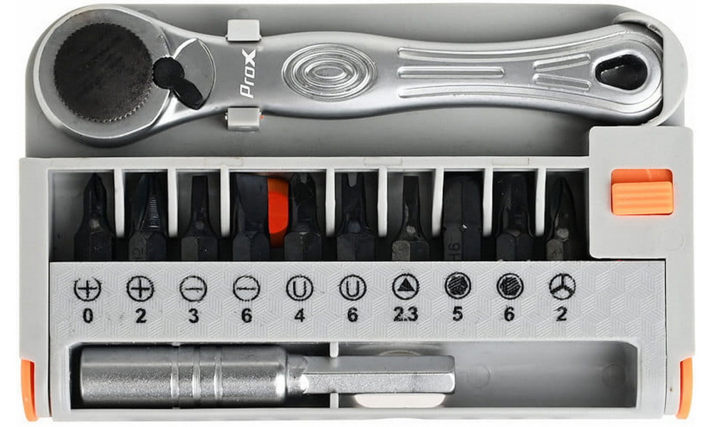 Raktų komplektas ProX KIT-15 with ratchet wrench 105mm - 3