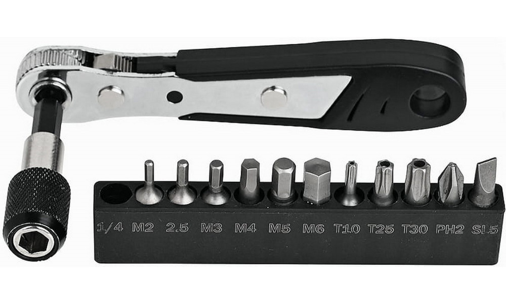 Raktų komplektas ProX KIT-17 with ratchet wrench 110mm - 4