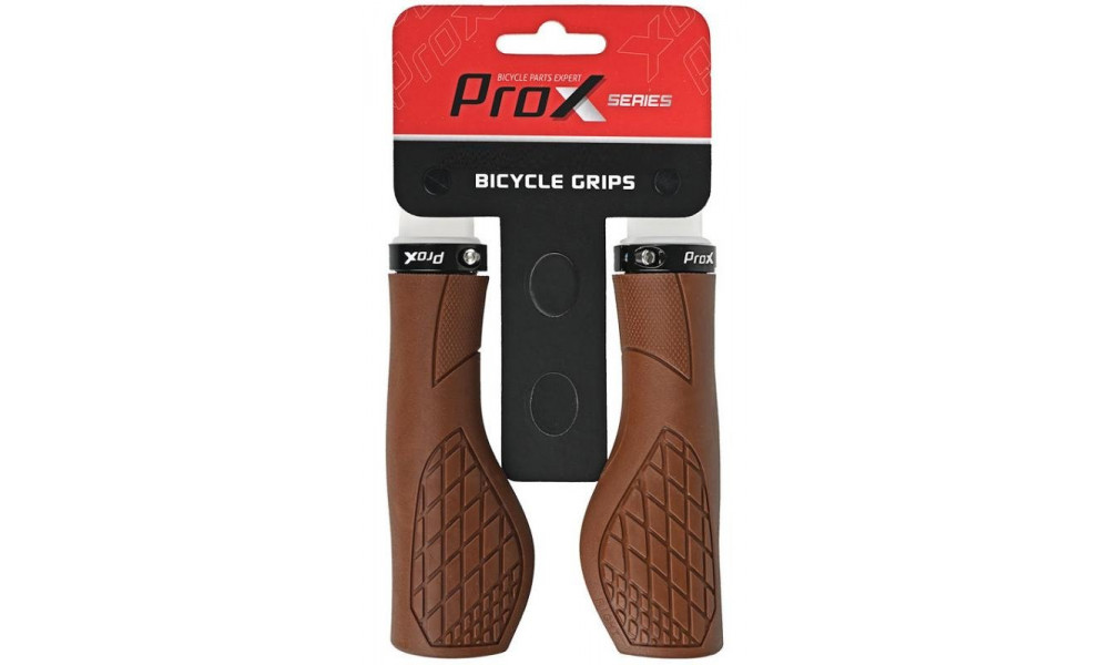 Vairo rankenėlės ProX GP-35 130mm Ergo Lock-on brown - 2