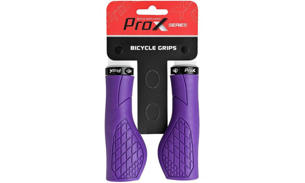 Vairo rankenėlės ProX GP-35 130mm Ergo Lock-on purple - 2