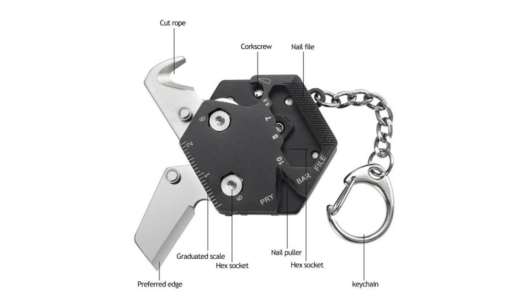 Įrankis ProX TL-86 Multitool - 3