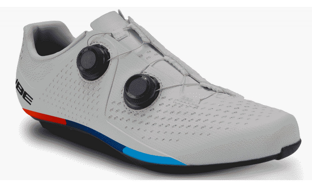 Dviratininko batai Cube Sydrix Pro grey'n'blue'n'red 