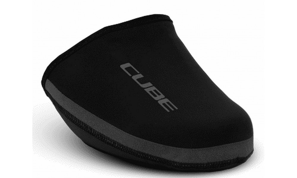 Antbačiai Cube Toe warmer black 