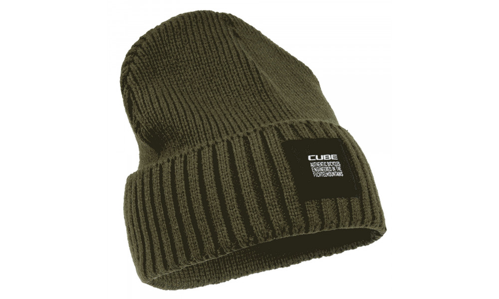 Kepurė Cube Beanie olive - 1