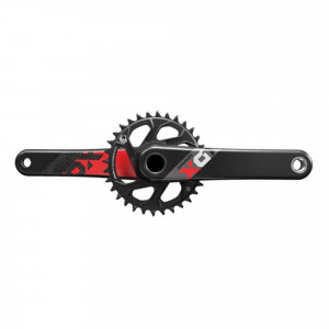 Priekinis žvaigždžių blokas SRAM X01 Eagle Boost 148 DUB 32T 165mm 1x12-speed red