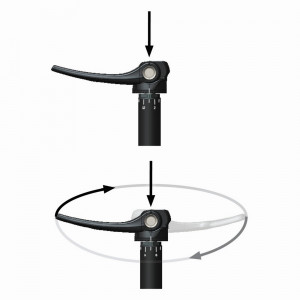 Priekinės įvorės ašis SRAM Maxle Ultimate MTB 15x100mm M15x1.5mm