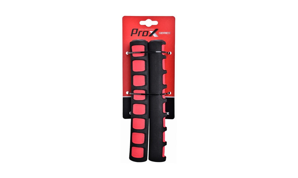 Vairo rankenėlės ProX GP-01 215mm Foam red-black - 2