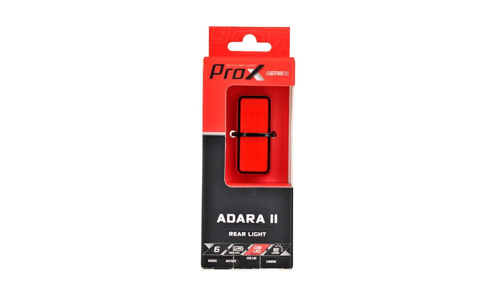 Galinė lempa ProX Adara II COB LED 50Lm Memory USB - 4