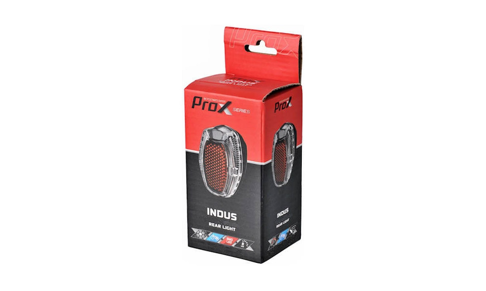 Galinė lempa ProX Indus for fender 4xSMD E-bike DC12-80V - 2