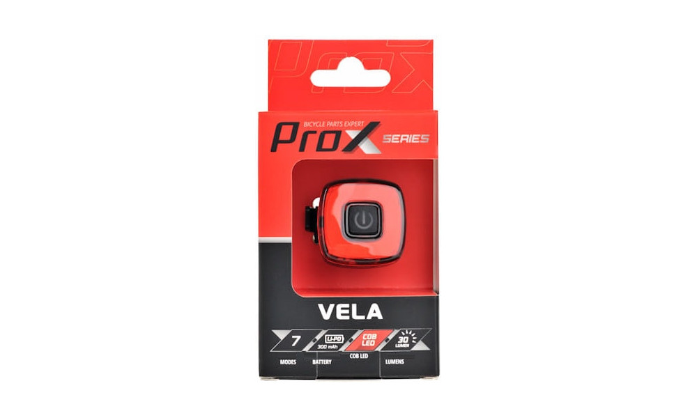 Galinė lempa ProX Vela COB LED 30Lm Memory USB - 3