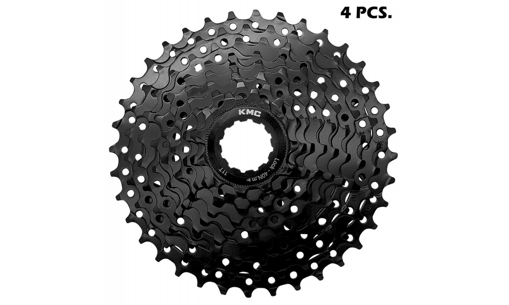 Galinis žvaigždžių blokas KMC 9-speed WS (4pcs.) 