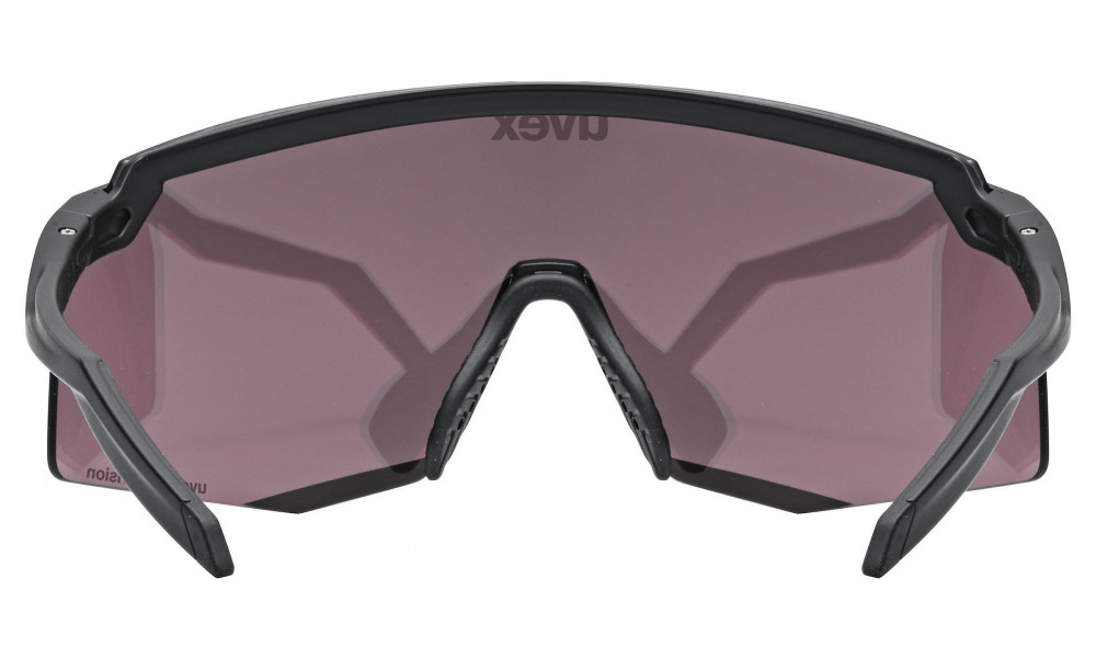 Akiniai Uvex pace stage CV black matt / pushy pink - 4