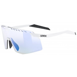 Akiniai Uvex pace stage V white matt / mirror blue